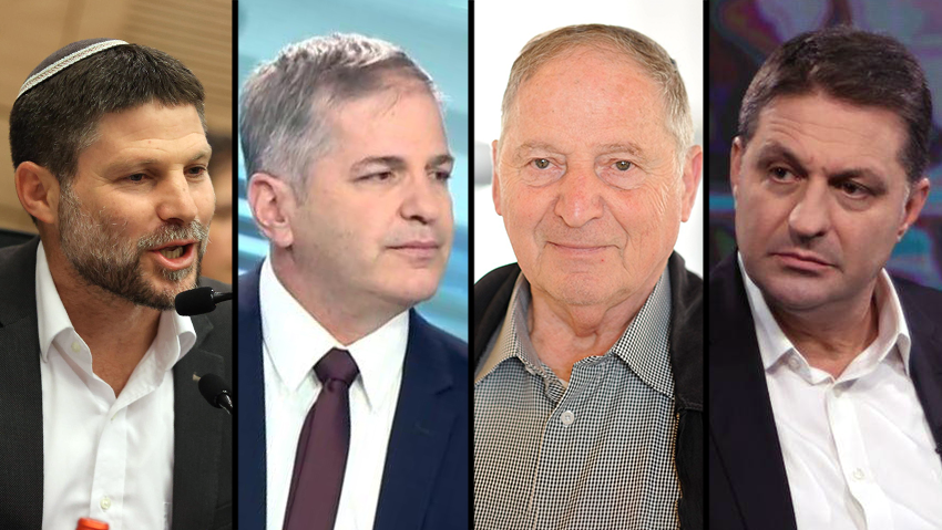 ביבס, ארז, קיש וסמוטריץ' (צילום: אלכס קולומויסקי, מוטי קמחי, יובל חן, חגי דקל) ועדת החוקה, חוק ומשפט