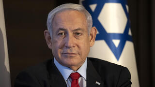 בנימין נתניהו ובצלאל סמוטריץ' במסיבת עיתונאים 