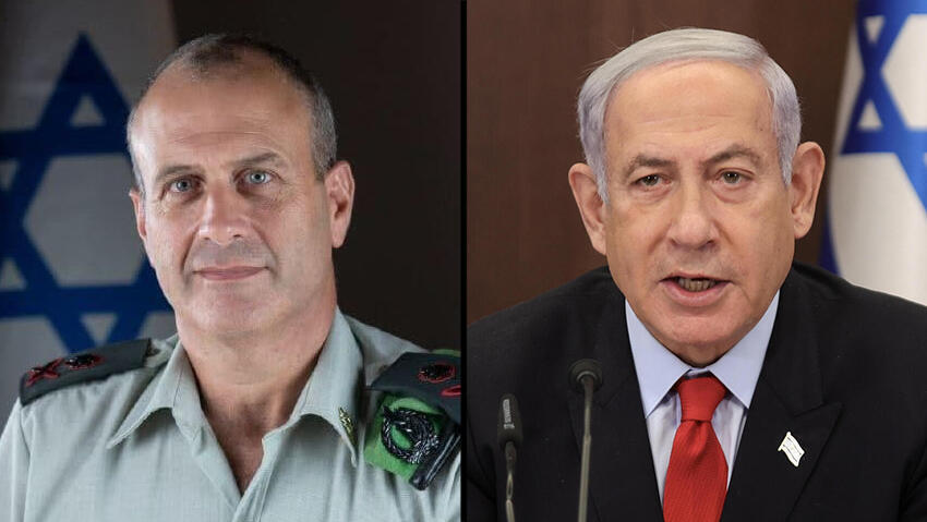 נתניהו ופוקס. האלוף ניצב תחת מכבש לחצים מצד הממשלה מאז הקמתה  