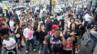 מהומות בכיכר יוניון בניו יורק