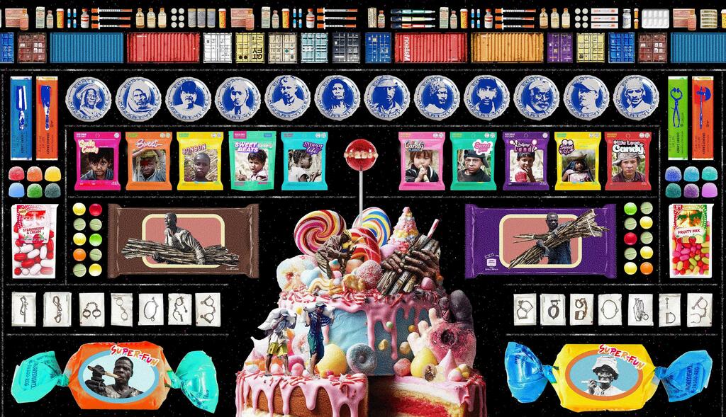 sugar coated, עבודה של תמר גולשטיין (צילום: תמר גולדשטיין) עבודה של תמר גולשטיין