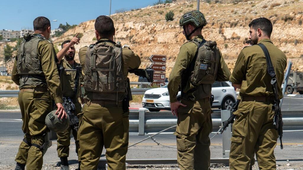 IDF troops on the West Bank 