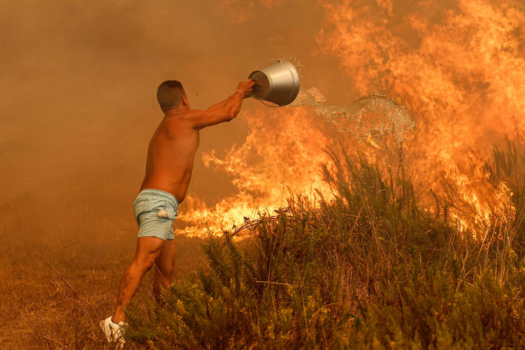 שריפה שריפות יער פורטוגל