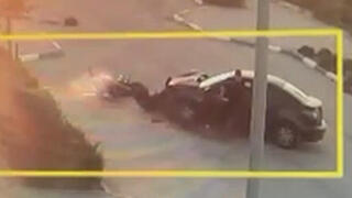 חשד: נער 16 מעיר בעמק ללא רישיון פגע באופנוען במהלך השתוללות בכביש