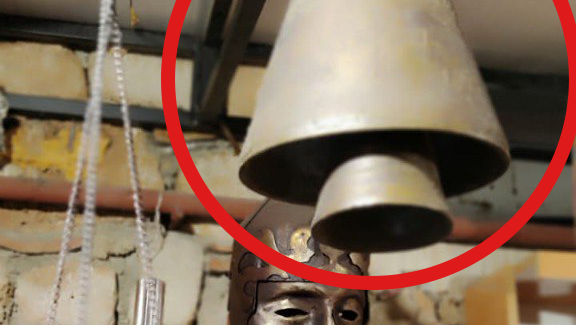 תייר ישראל ניסה להבריח פעמון היסטורי מאנטליה, טורקיה