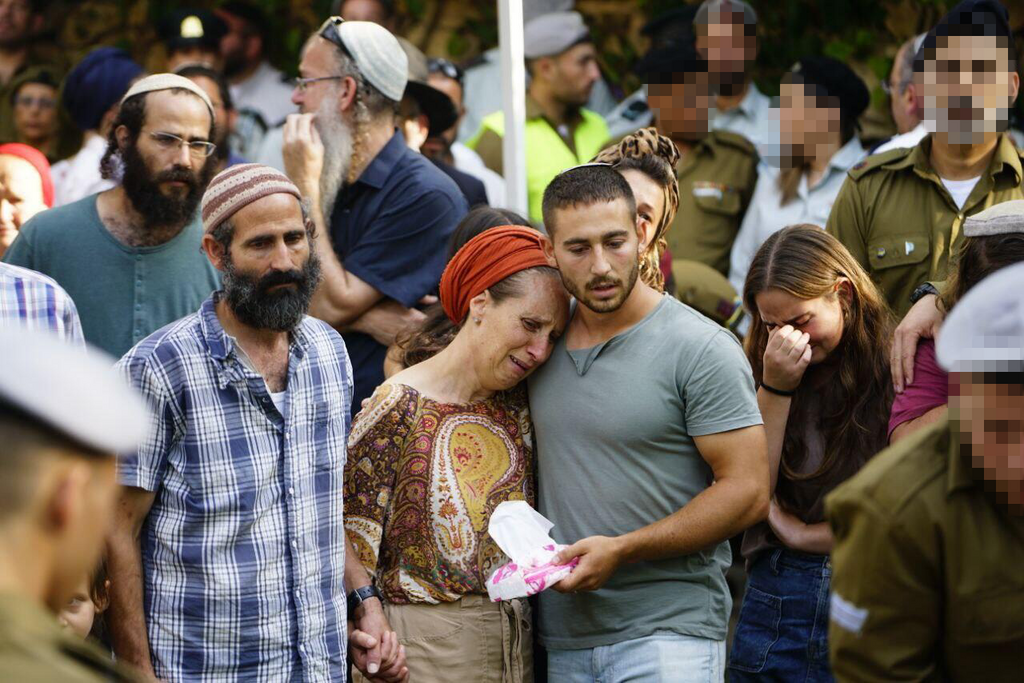 הלווייתו של הלוחם הלל נחמיה אופן ז"ל