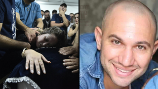 הלווייתו של לוחם האש רב סמל דקל מורציאנו ז"ל