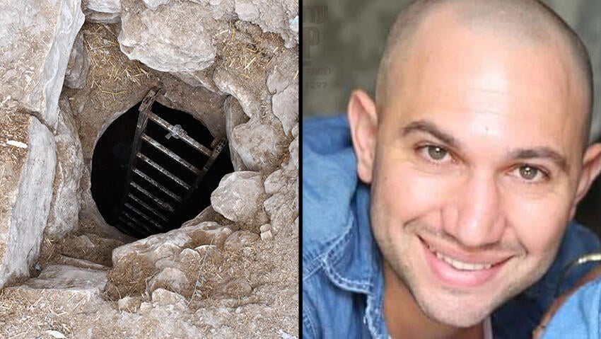 לוחם האש דקל מורציאנו שהלך לעולמו הבוקר (צילום: נחום סגל) זירת הבור בדיר אל אסד