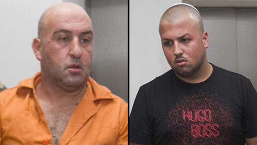 ירין ואבי ביטון. יעדי החיסול ליד גן שמואל (צילום: עידו ארז) אבי ביטון, יריב ביטון