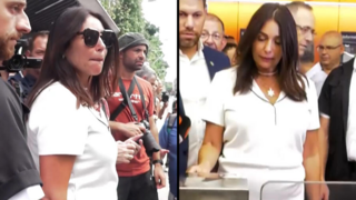 מירי רגב בנסיעת המבחן של הקו האדום
