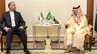 חוסיין אמיר עבדאללהיאן שר החוץ של איראן ביקור בריאד סעודיה