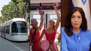 מחאה ברכבת הקלה
