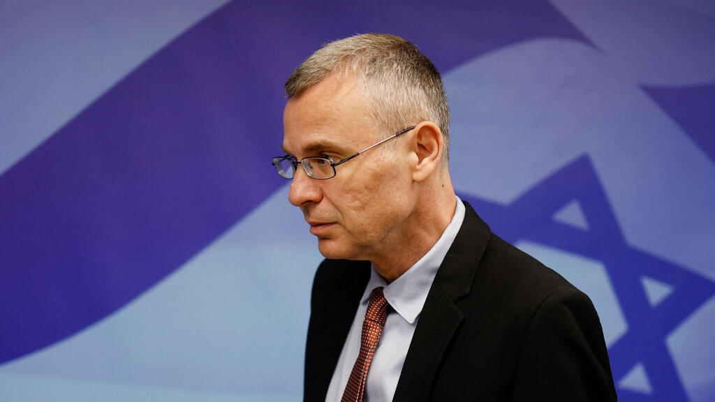 לוין. גורמים משפטיים התאכזבו מעמדתו לדבוק בשינוי מהותי של הרכב הוועדה לבחירת שופטים (צילום: רויטרס/Amir Cohen/Pool) ישיבת ממשלה