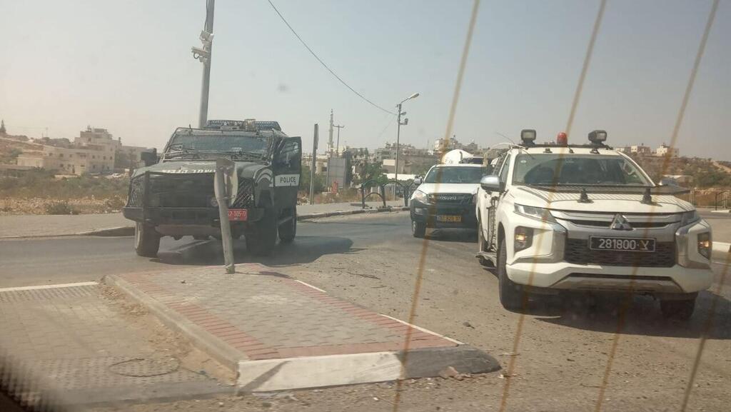 זירת הפיגוע זירת הפיגוע
