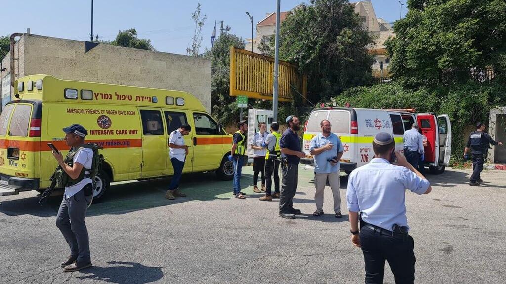 צילום: תיעוד מבצעי מד"א זירת הפיגוע