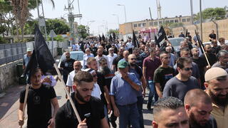 הלווייתו של מנכ"ל עיריית טירה, עבד אלרחמן קשוע