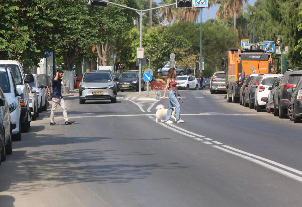 שומר על מרחק תגובה (צילום: מוטי לבטון) פפראצי לירון ויצמן