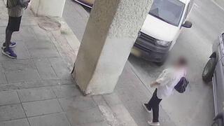 תיעוד: נטליה דוסטמן, בחודש השישי להריונה, הותקפה ונשדדה ברחוב על ידי ברהנו יאלאו בקריית ים