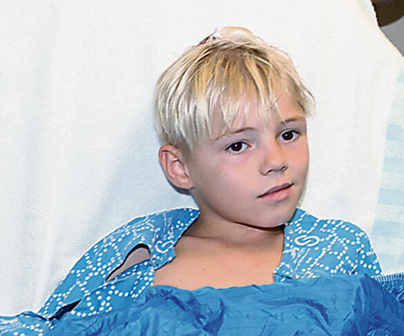 הילד שהציל את אחותו: לביא בר דוד | צילום: יריב כץ (יריב כץ) yk13563314