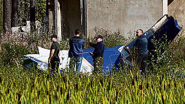 "תרמו תרומה משמעותית". המטוס שהתרסק (Alexander Zemlianichenko) yk13563467