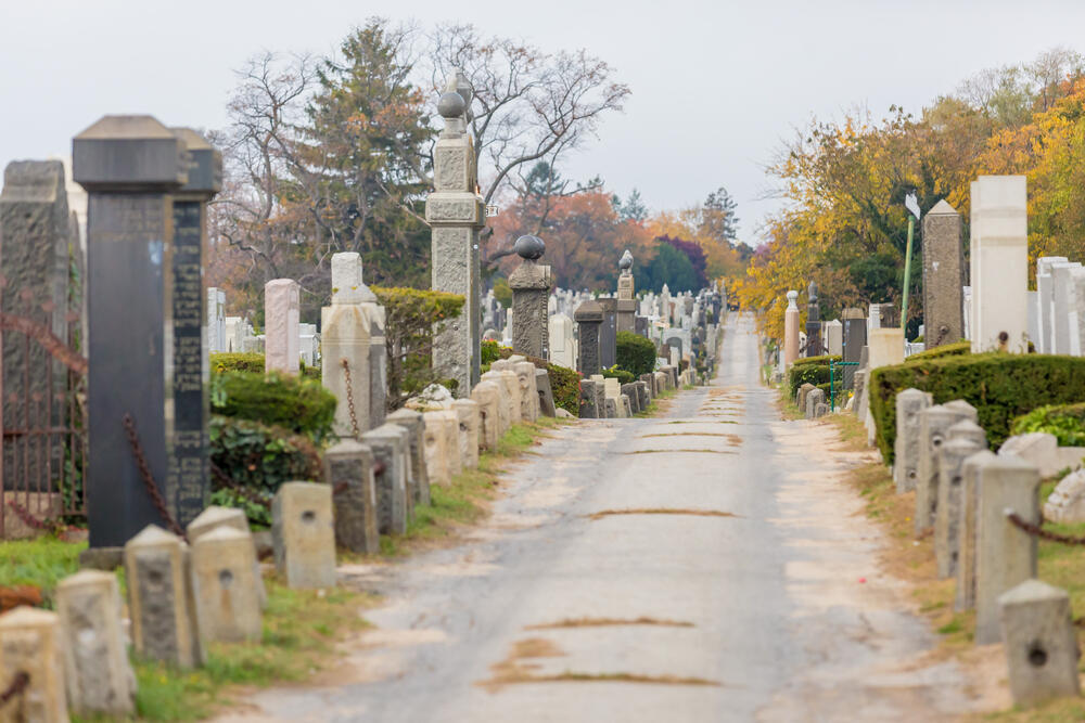 בית קברות יהודי, אילוסטרציה