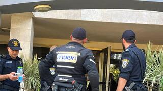 זירת הרצח בחדרה