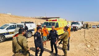 זירת האירוע בים המלח