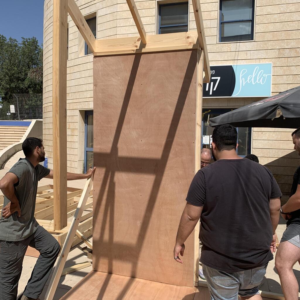 בית אקולוגי שפותח באוניברסיטת אריאל