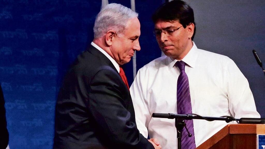''הייתי ממליץ לו להתראיין בעברית''. דני דנון ובנימין נתניהו (צילום: מוטי קמחי) דני דנון ובנימין נתניהו