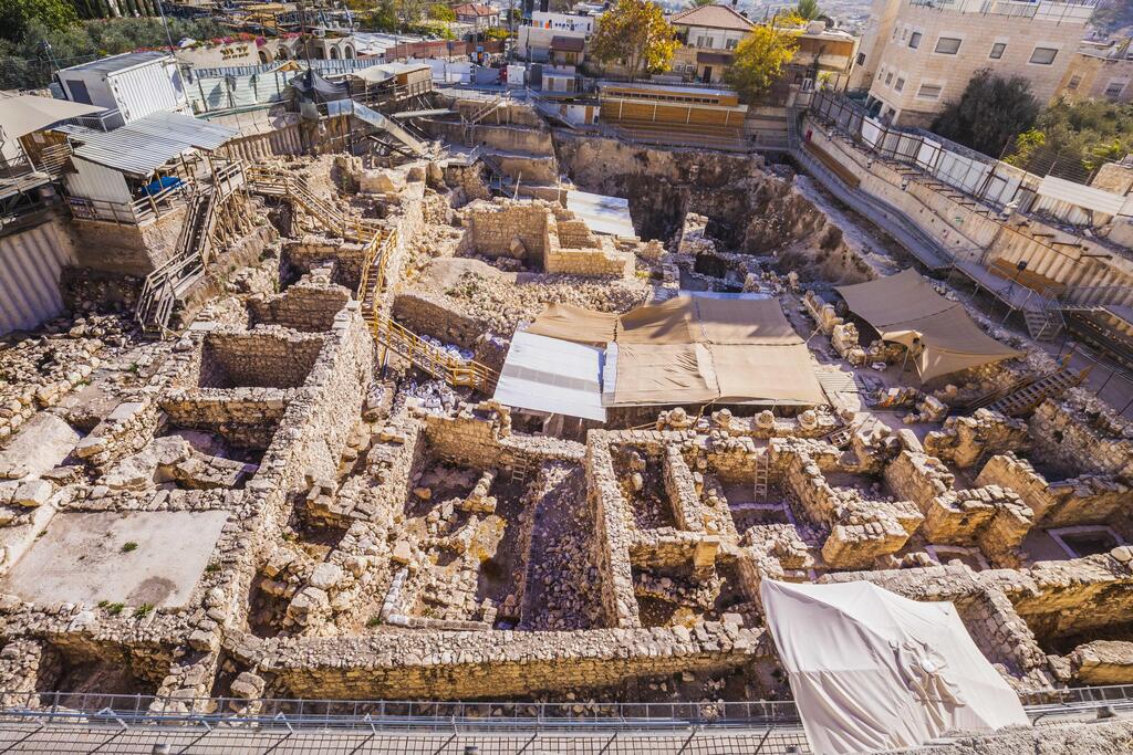 חפירות חניון גבעתי בעיר דוד (צילום: קובי הראתי, עיר דוד ) חפירות חניון גבעתי בעיר דוד