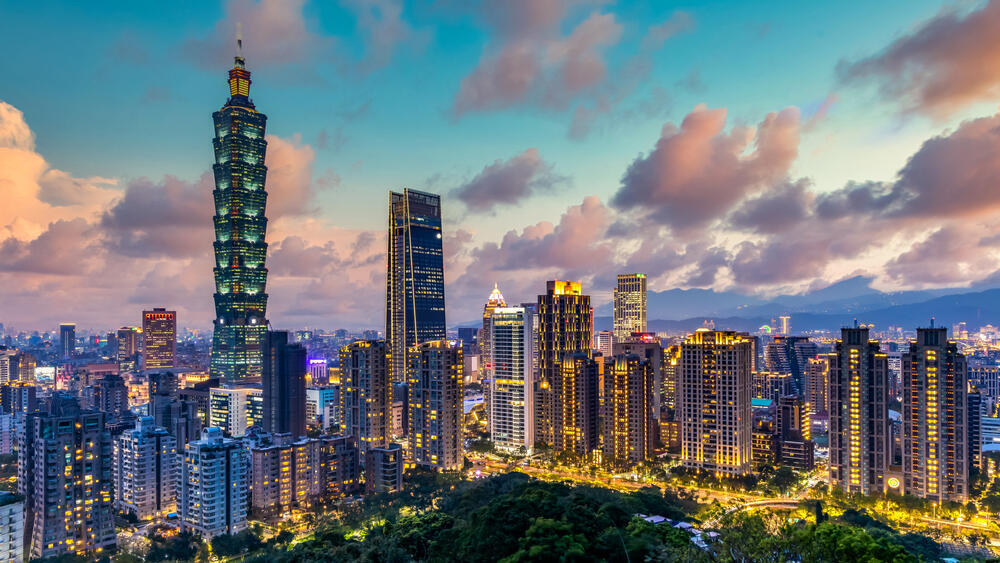 Taipei, Taiwan (Photo: Shutterstock) מגדל טאיפי 101, טאיוואן