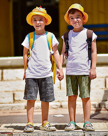 מארק ופיוטר צ'ורף | צילום: עיריית נוף הגליל yk13574585