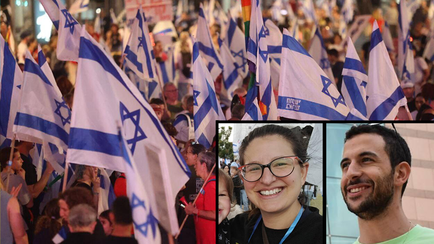 צילום: יח"צ חוזה חדש, מוטי קמחי עידו אטיאס, ראש רשימת חוזה חדש, המחנה הליברלי של באר שבע