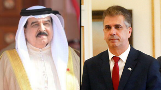 שר החוץ אלי כהן ומלך בחריין