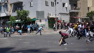 הפגנת מחאה של מבקשי מקלט אריתראים