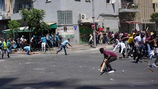 הפגנת מחאה של מבקשי מקלט אריתראים