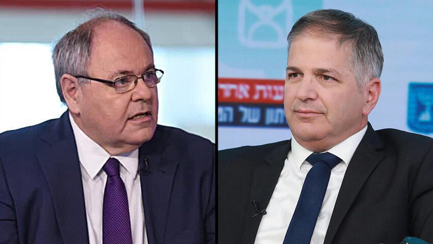 השר יואב קיש ויו"ר "יד ושם" דני דיין (צילום: דנה קופל, קובי קואנקס) יואב קיש דני דיין