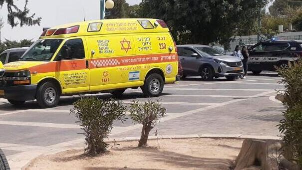 הזירה בה נשכח הפעוט ברכב בנתיבות הזירה בה נשכח הפעוט ברכב בנתיבות