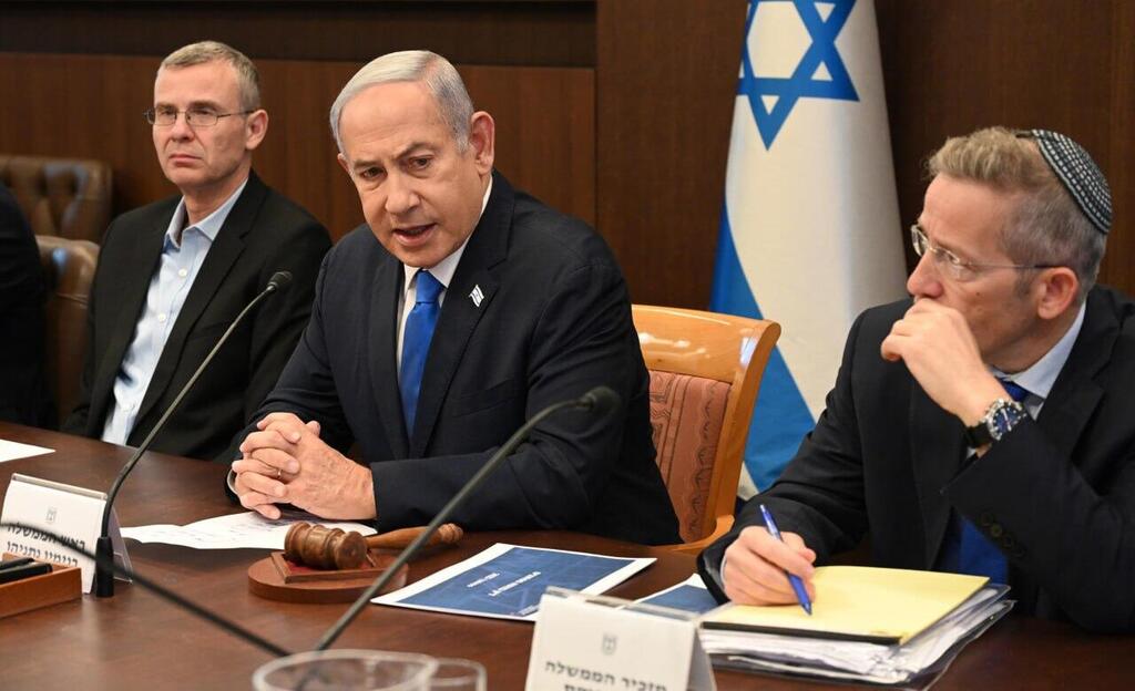 ראש בהממשלה בנימין נתניהו בועדת שרים לענייני מסתננים
