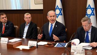 ראש בהממשלה בנימין נתניהו בועדת שרים לענייני מסתננים