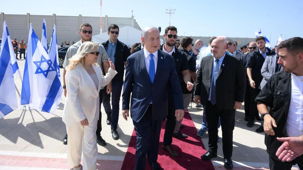 המראתו של בנימין נתניהו לביקור רשמי בקפריסין