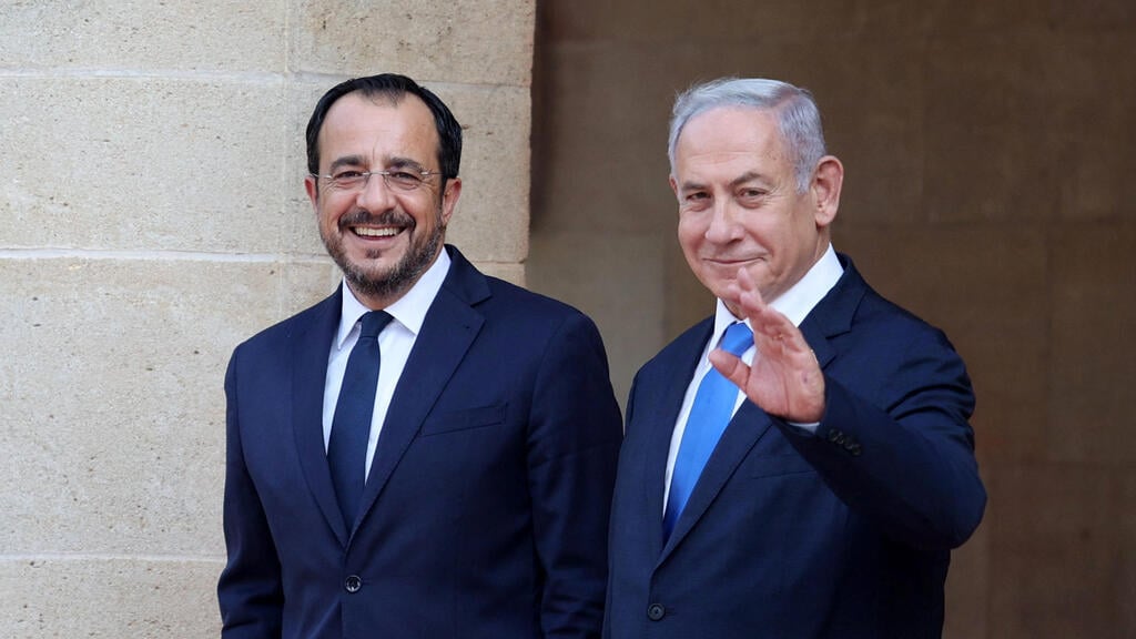 ראש הממשלה בנימין נתניהו ונשיא קפריסין ניקוס כריסטודולידיס