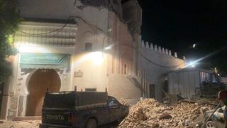 נזקים מרעידת האדמה במרוקו