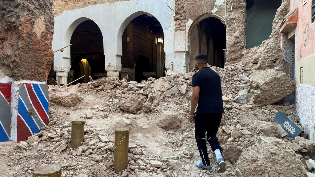 מרוקו מרקש נזקי רעש אדמה רעידת אדמה רעש האדמה רעידת האדמה