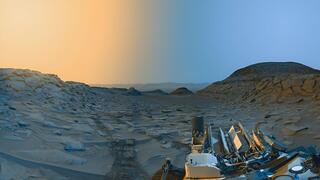 תמונה שצולמה על מאדים, על ידי הרובר קיוריוסיטי