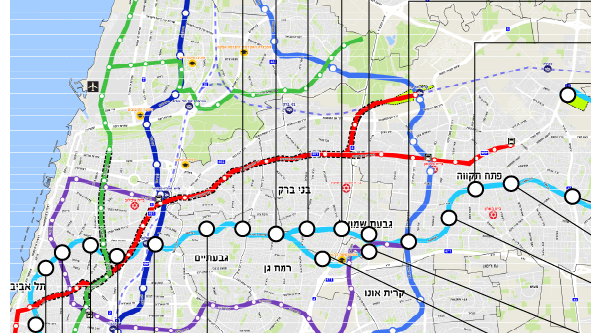 מסלול קו M2 של הרכבת הקלה