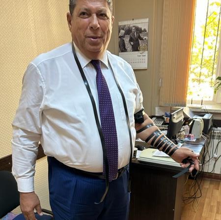 רפאלוב אנטולי שימחוביץ, חבר פרלנט יהודי באזרבייג'ן
