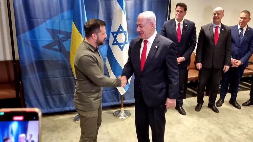 A Moszad főnöke is részt vett Netanjahu és Zelenszkij találkozóján New Yorkban