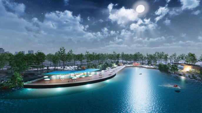 פארק נחל לכיש - החלו העבודות yk9759172