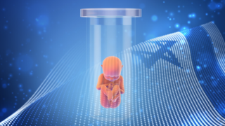 תינוק מבחנה הפריה חוץ גופית IVF